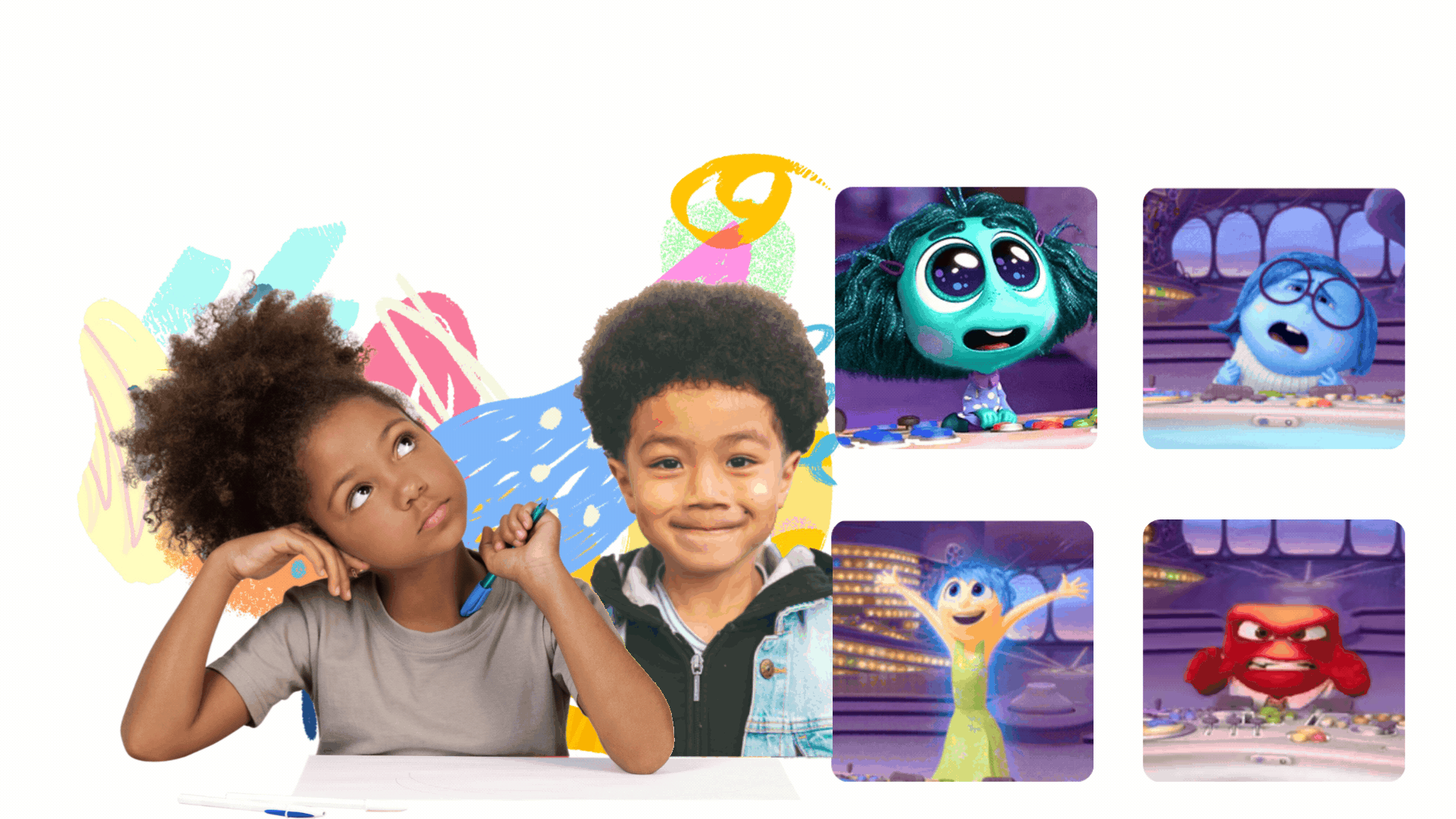 Youth empowerment illustration with emotion icons